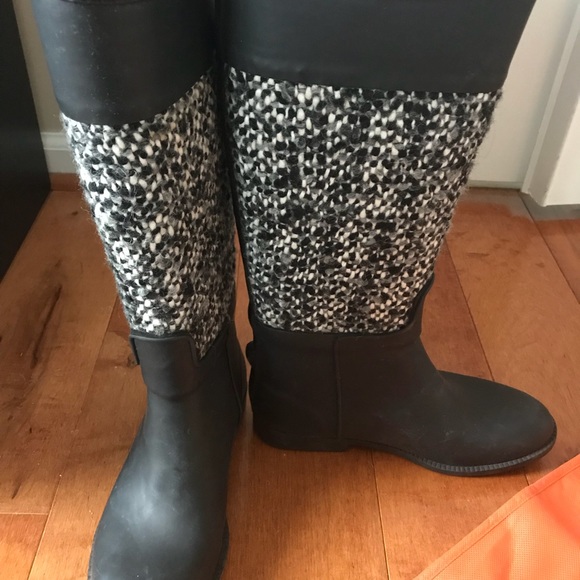 J.Crew Wool & Rubber Riding Boot 7 - Picture 6 of 7